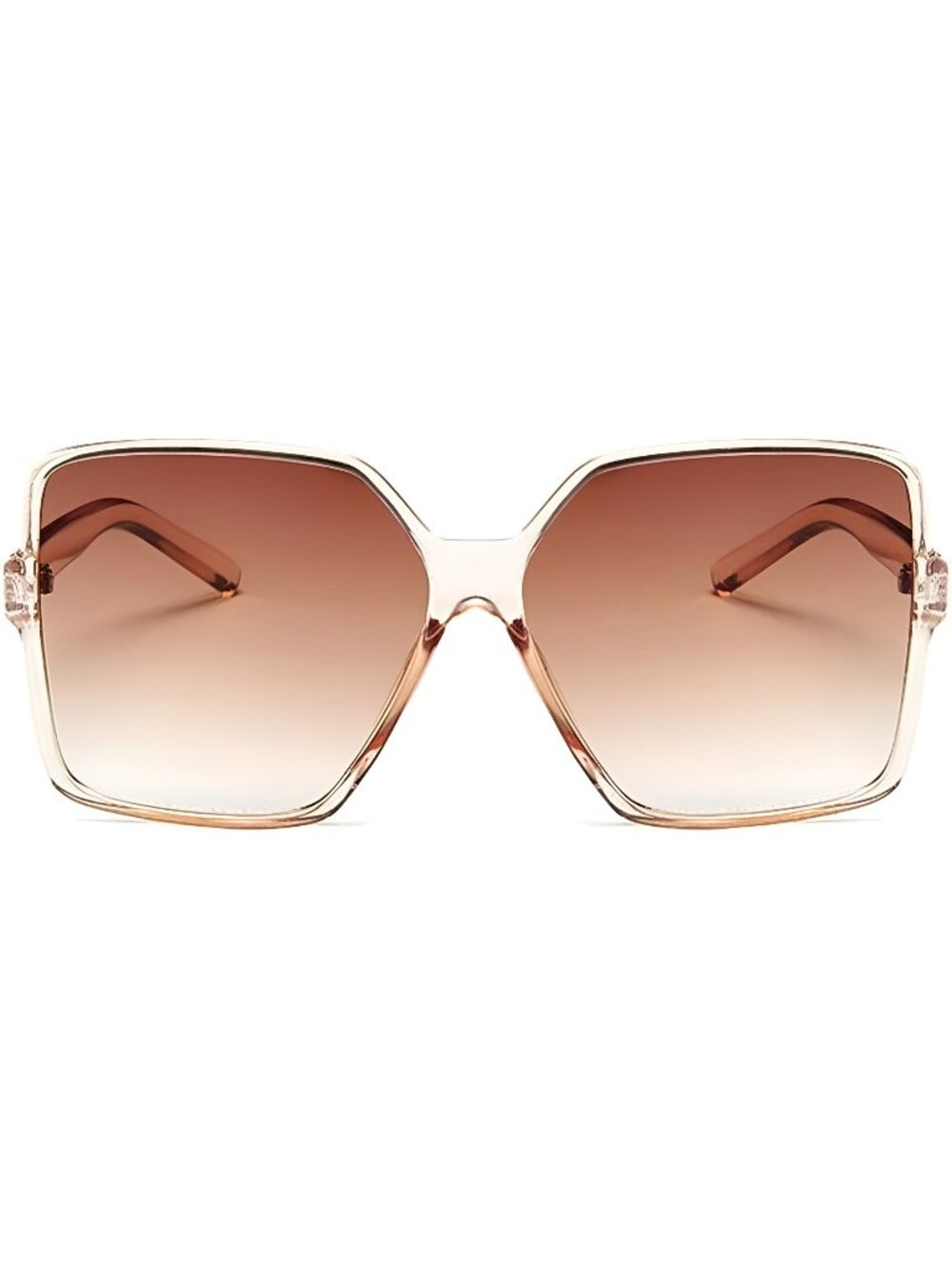 Oversized Square Sunglasses 100% UV Protection for Women Men
